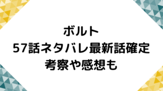 ボルト 漫画を無料で読めるサイト 海賊版アプリは違法